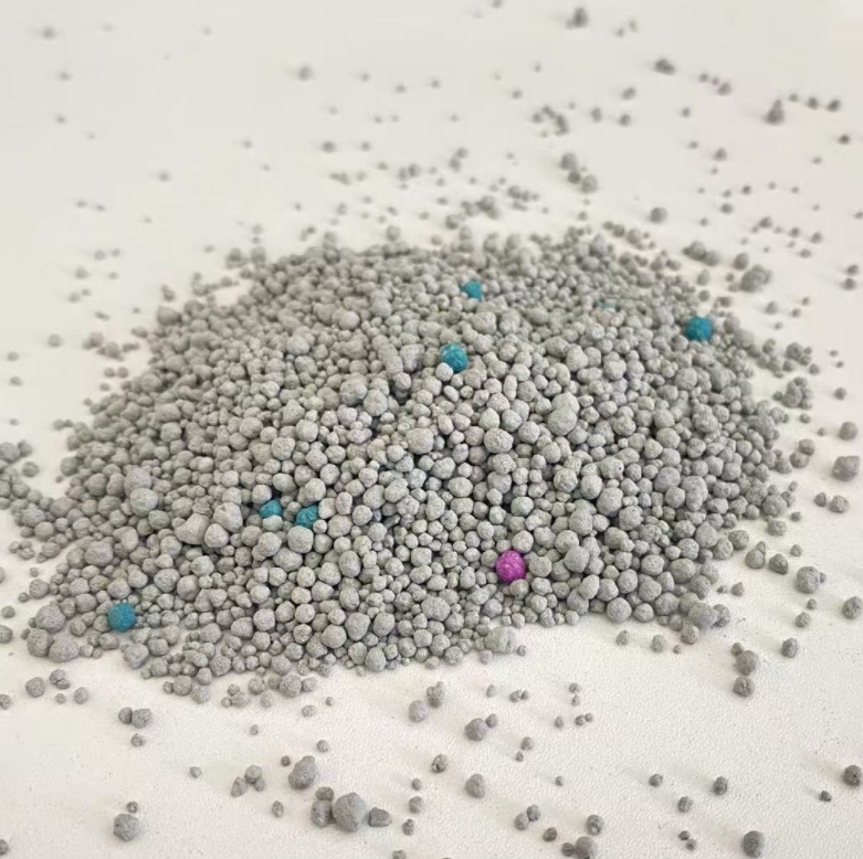 Ball shape bentonite cat litter